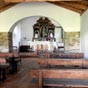 Intérieur de la chapelle de Malneira.