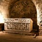 Sarcophage de Sainte Quitterie (jeune princesse gothe, martyre).