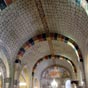 L'intèrieur de l'église, à nef unique a été remarquablement restaurée.