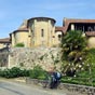 Pimbo est l'une des plus anciennes bastides des Landes. Des trois églises qui existaient, seule subsiste la collégiale Saint-Barthélémy.