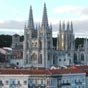 Burgos : Cathédrale Santa Maria. Elle est un des plus grands édifices d'Espagne et d'Europe.