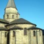 Chevet de l'abbatiale Saint-Barthélémy