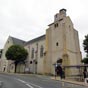 Capbreton : Eglise Saint-Nicolas. Jusqu'au XVème siècle, Capbreton ne possédait qu'une simple petite chapelle. Les pèlerins du moyen Age devaient se recueillir dans un autre sanctuaire dédié à Jean-baptiste et à Sainte Madeleine. C'est seulement en 1539 q