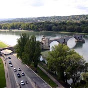 Le pont Saint Bénézet d'Avignon.
