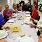 Apès l'AG, il est temps de partager dans la bonne humeur, le dîner.