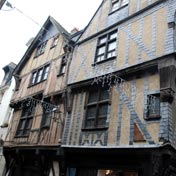 Maisons à pans de bois du vieux Tours.