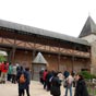 Arrivée au Clos Lucé pour la première matinée de visite.