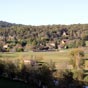 Vue de la falaise de la Roque Saint-Christophe sur la vallée