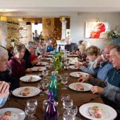 Déjeuner partagé à "La Ferme Saint Sébastien" de Charroux