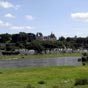 Vue de l'autre rive de la Loire.