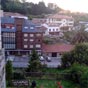 Vue sur Comillas depuis l'albergue.