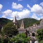 Arrivée sur Conques.