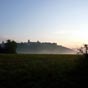 Départ à l'aube de Vézelay pour une longue pérégrination.