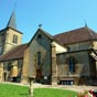 Anthien : l'église Saint-Laurent est un édifice reconstruit à la fin du XVIe siècle et modifié au XVIIIe siècle, les vitraux sont de Lobin à Tours, XIXe siècle.