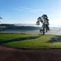 Vue du château : panorama sur le Morvan.