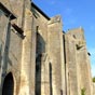 Montréal-d--Gers : L'église gothique Saint-Philippe-et-Saint-Jacques du XIIIe siècle, en partie fortifiée, présente un aspect assez imposant. Elle a été restaurée au XVIIe siècle. Elle possède une mosaïque gallo-romaine. Reste d'un beau portail gothique qui n'a plus malheureusement ses sculptures.