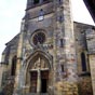 Portail de l'église de l'ancien couvent de Malet.