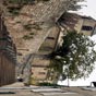 Escaliers conduisant à l'église Notre-Dame-du-Puy (crédit photo M. Jérémie).