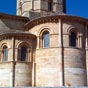 Détail des absides de l'église de San Martín.