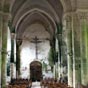 Eglise Notre-Dame de Gargilesse : La nef montre les premières tentatives de voûtement d'ogives.