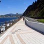 Après Zarautz, nous optons pour suivre la côte cantabrique en empruntant une magnifique promenade qui nous conduit à Getaria.