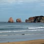 Les jumeaux de la plage d'Hendaye.