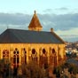 Limoges : La chapelle de l'ancienne abbaye de la Régle, jardins de l'Evêché.