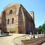 L'église Saint-Christophe à Saint-Christaud est un édifice de style roman du XIIIe siècle bâti en briques rouges dans le style toulousain. Cette construction est unique dans le centre du Gers et a été reconstruite vers 1250 par les Antonins de Toulouse po