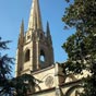 L'église Notre-Dame-de-l'Assomption de Marciac, bien que construite au XIXe siècle, est de style roman. Son clocher porche, carré à la base, puis octogonal, s'est vu tardivement doté de la plus haute flèche du Gers : 90 mètres !