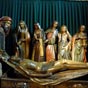La Mise au tombeau, bois polychrome de la fin du XVe siècle.