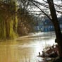 L'Indre à Montbazon est célèbre pour ses crues, mais aussi pour ses beaux moulins et les superbes demeures construites sur les collines environnantes.