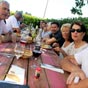 La visite de Vannes a duré près de deux heures, il est temps de passer aux nourritures...matérielles à la ginguette de Couleau.