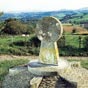 La stèle discoidale de Gibraltar fut érigée en 1964 pour marquer la réunion des trois chemins (Tours, Vézelay, Le Puy). Elle est posée sur un socle où est gravée la croix des chevaliers de Saint Jacques d'un côté, et un bourdon et une calebasse de l'autre