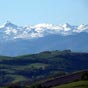 Magnifique...Devant nous, les Pyrénées.