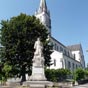 Saint-Palais : l'église Sainte-Marie-Madeleine de style néo-gothique date de 1866.