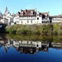 Les maisons des Quais, au bord de l'Isle.