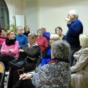 Paul Roddier, Commandeur de la province d'Auvergne, présente le programme de l'année 2015