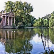 Les jardins de la villa Borghese