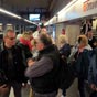 Les "jacquets" découvrent le métro de Rome.