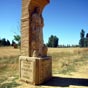 A Virgen del Puente, cette statue rappelle que Sahagún est le centre géographique du Camino francés.