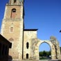 Autre vestige, la tour de l'horloge édifiée lors de la dernière phase de construction du monastère.