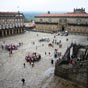 Vue d'ensemble de la place de l'Obradoiro.