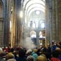 Office religieux en la cathédrale. Quelles que soient vos convictions, participer à la messe des pèlerins nous semble un moment fort, émouvant et inoubliable.