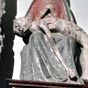 Pietà du XVe siècle dans la collégiale Saint-Médard (crédit photo M. Jérémie).