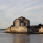 L'église Sainte Radegonde de Talmont est encore plus jolie vue de notre bâteau!