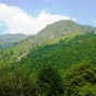 Paysage pyrénéen après notre départ de Bedous.