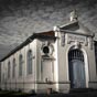 La salle des réunions, de style Art nouveau, construite vers 1910 par l’architecte POMADE, grand spécialiste de ce type de réalisations dans les Landes. 