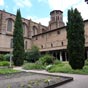 Le cloître et le clocher du musée des Augustins.