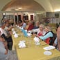 Nos confrères ont partagé un repas en toute fraternité...